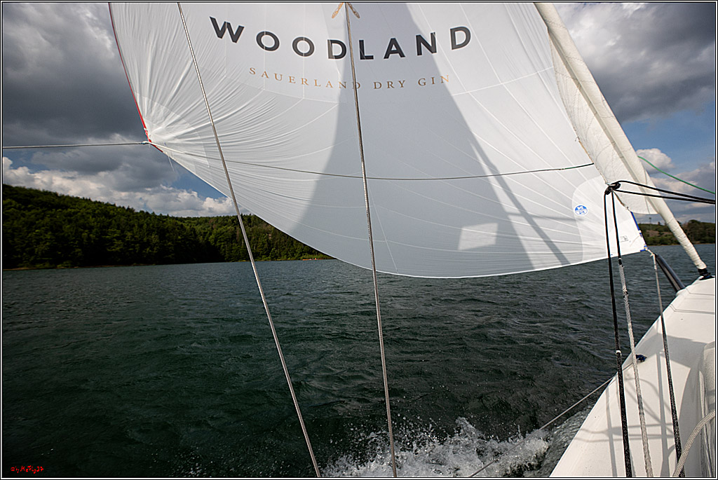 J70 - WOODLAND, 12.06.2021 Segelboot; Segeln; Woodland; Spinnaker; J70; Sorpesee; Sauerland